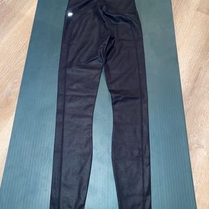 Fabletics “faux leather” legging XS tall, unworn, tags attached, high waist